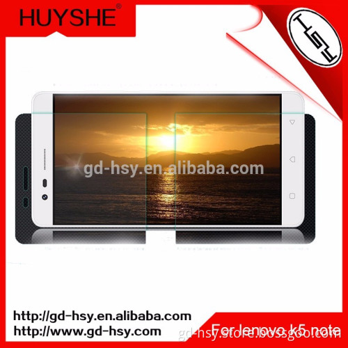 HUYSHE anti- broken screen guard for lenovo k 5 note protector tempered glass